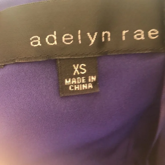 Adelyn Rae Deep Blue Strapless Dress - Picture 4 of 5